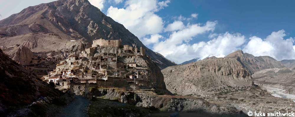 The spectacular medieval village of Phu, our final night in a village before we move up to Himlung BC and begin our climb.