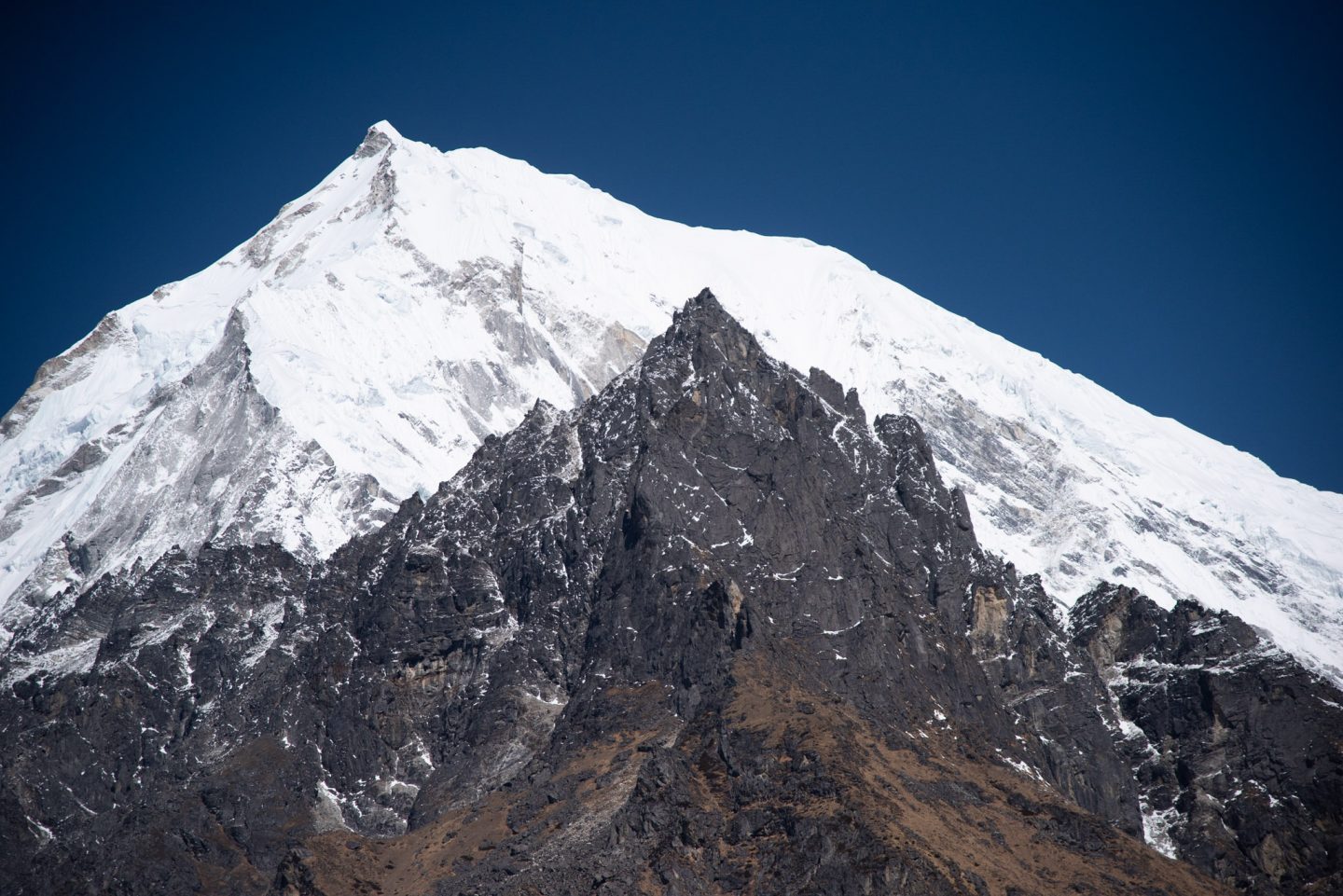 Peaks in Langtang.